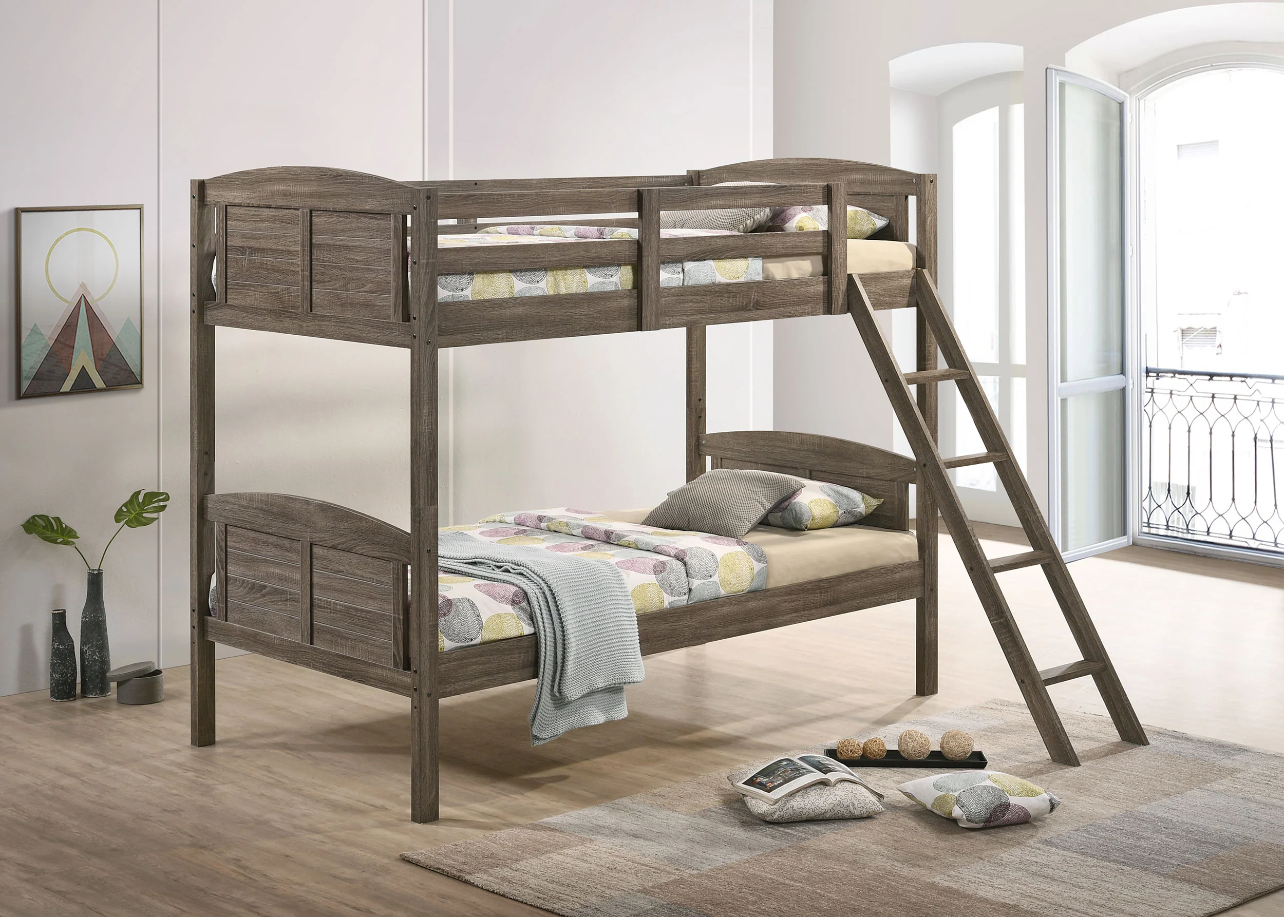 Flynn Bunk Bed with Mattress - Image 2
