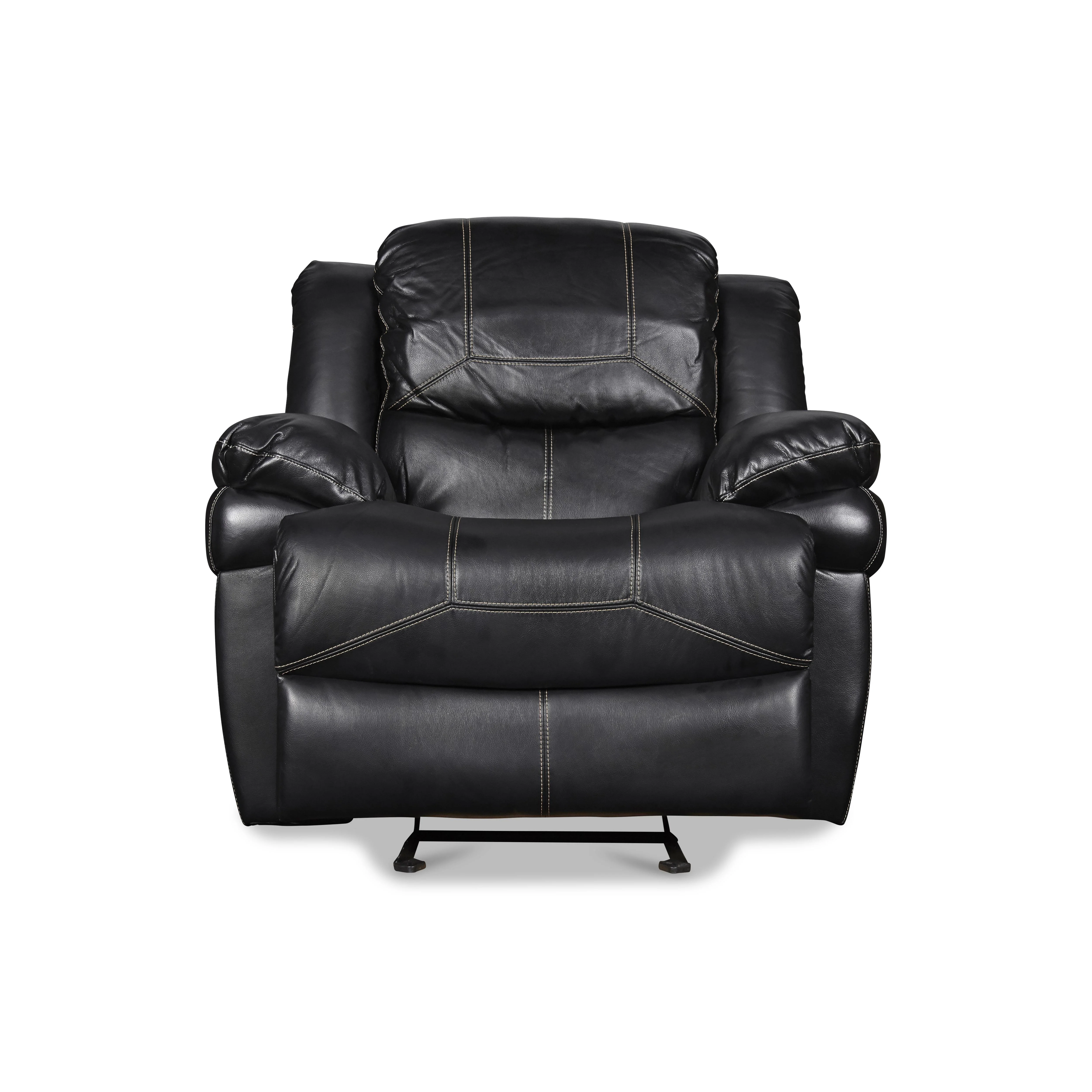 FLYNN GLIDER RECLINER-BLACK - Image 2