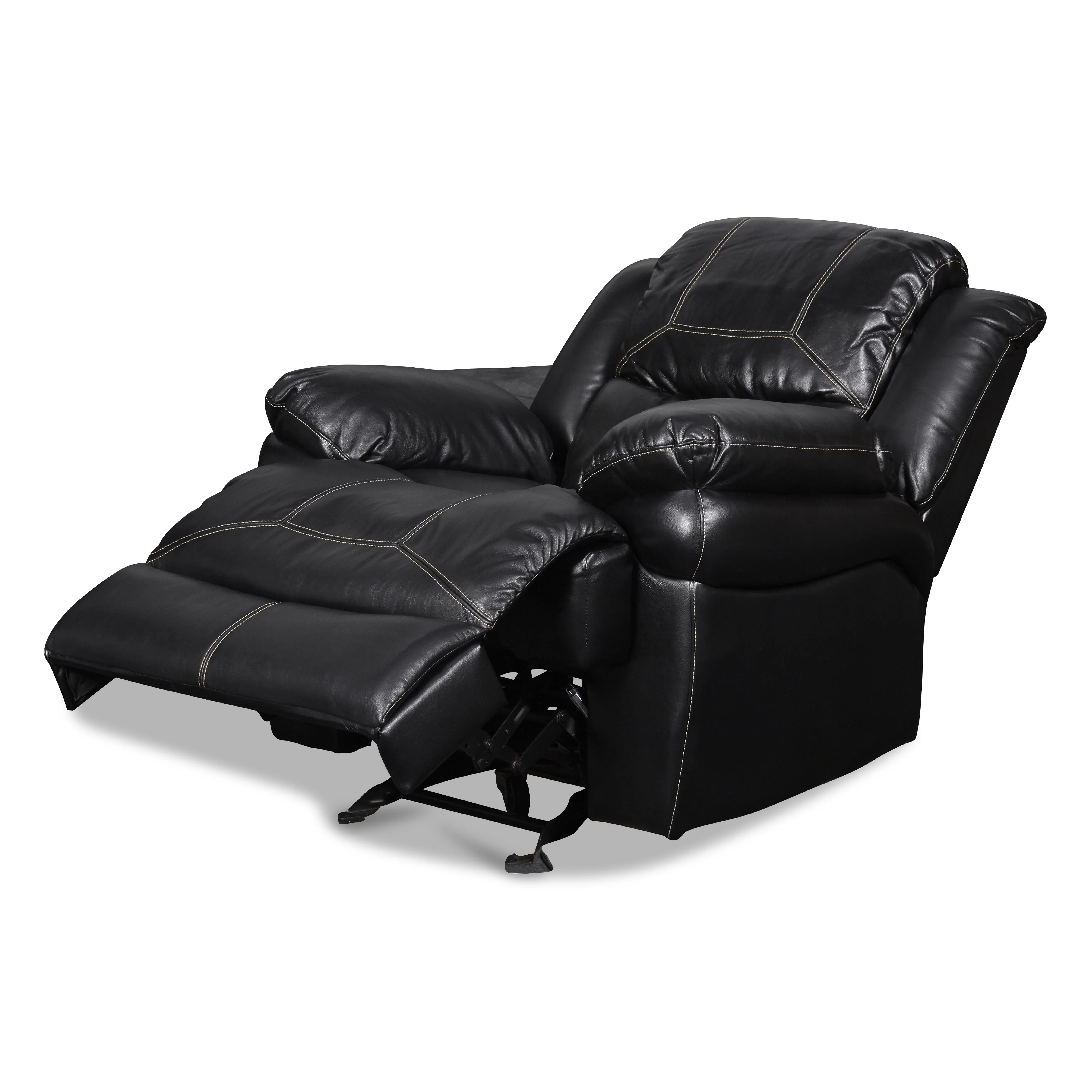 FLYNN GLIDER RECLINER-BLACK - Image 4