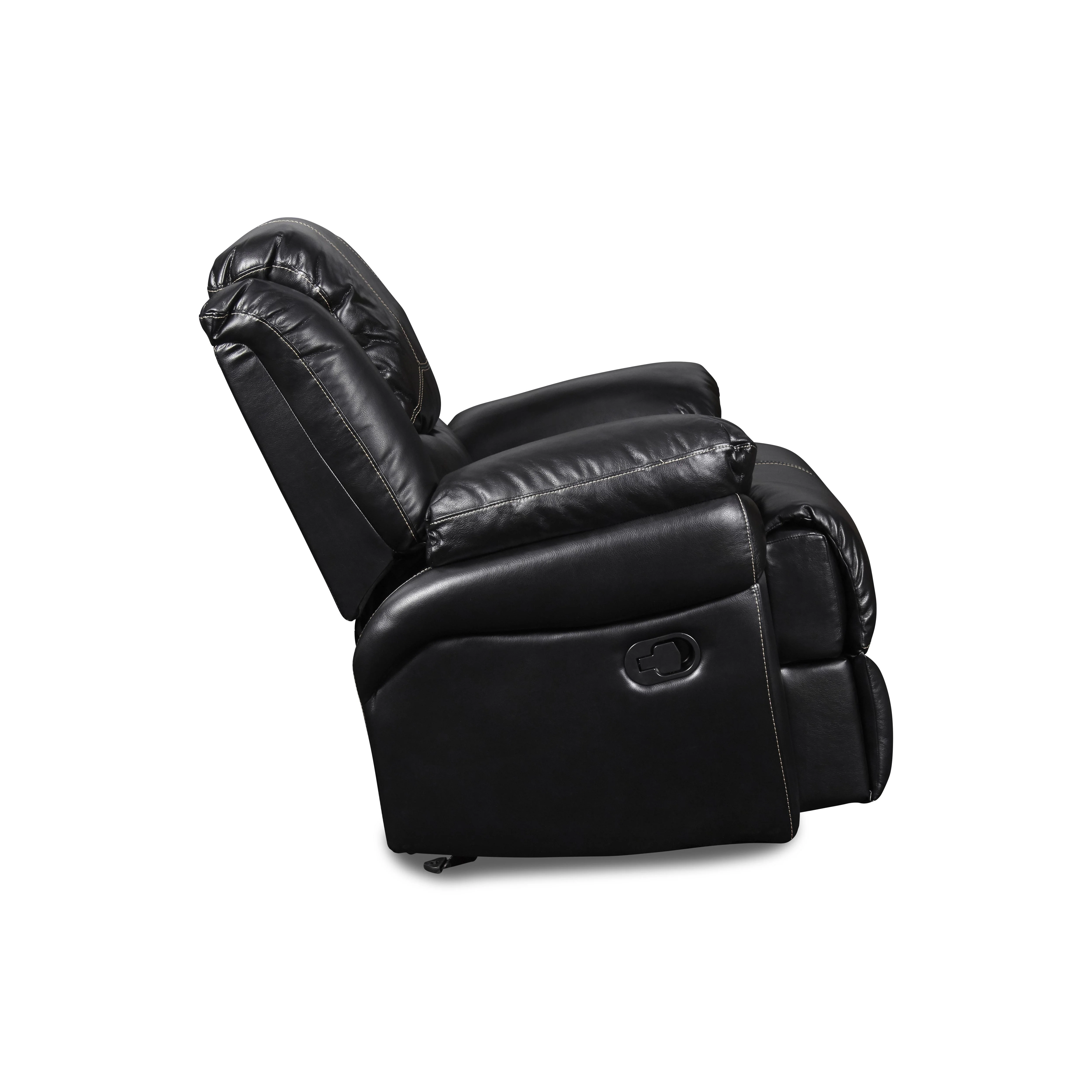 FLYNN GLIDER RECLINER-BLACK - Image 5
