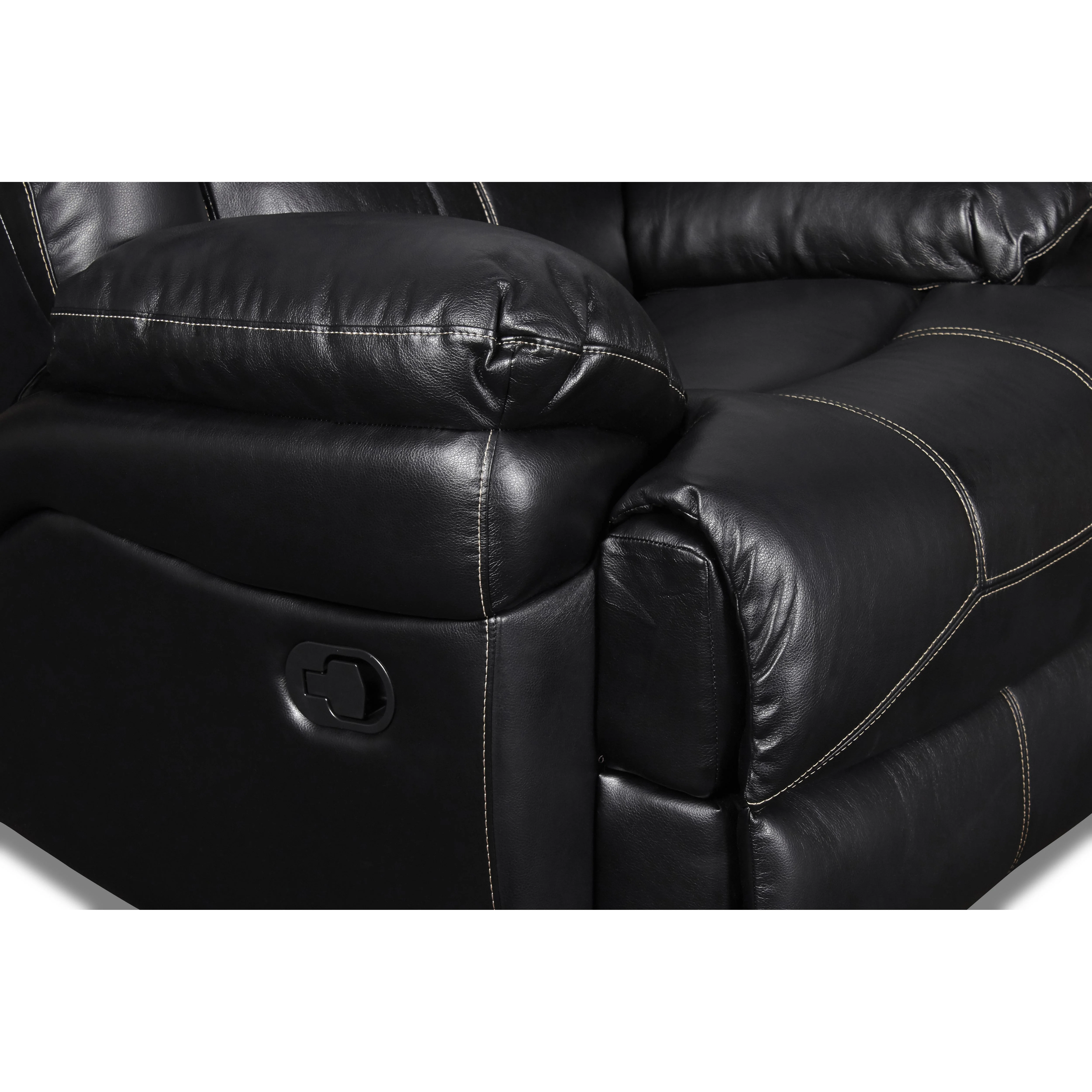 FLYNN GLIDER RECLINER-BLACK - Image 6