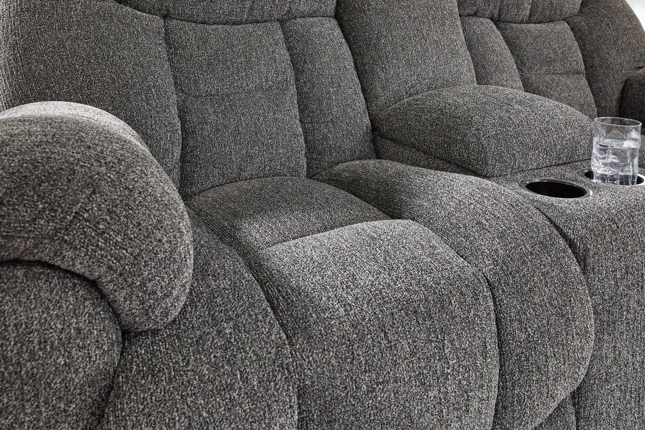 Foreside Reclining Loveseat with Console - Image 8