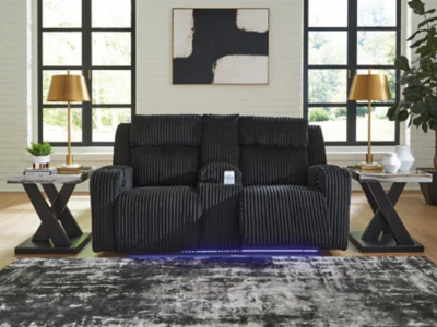 Forest Lake Power Reclining Loveseat with Console - Image 16