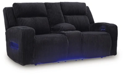 Forest Lake Power Reclining Loveseat with Console - Image 19