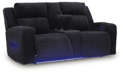 Forest Lake Power Reclining Loveseat with Console - Image 20