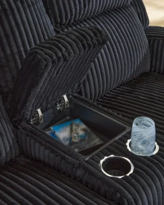 Forest Lake Power Reclining Loveseat with Console - Image 22