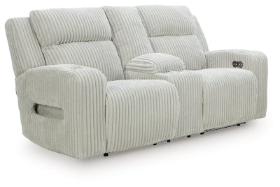 Forest Lake Power Reclining Loveseat with Console - Image 5