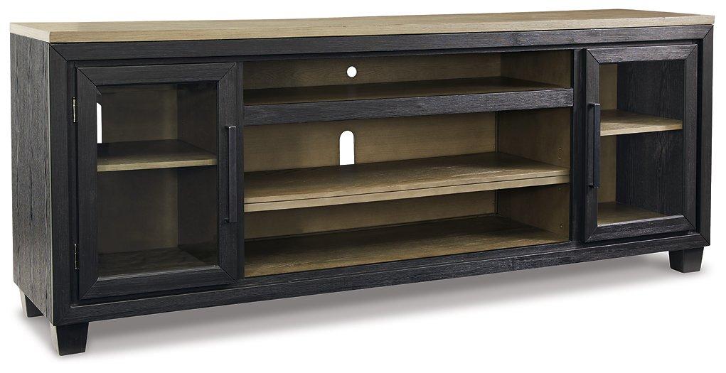 Foyland 83" TV Stand with Electric Fireplace - Image 10