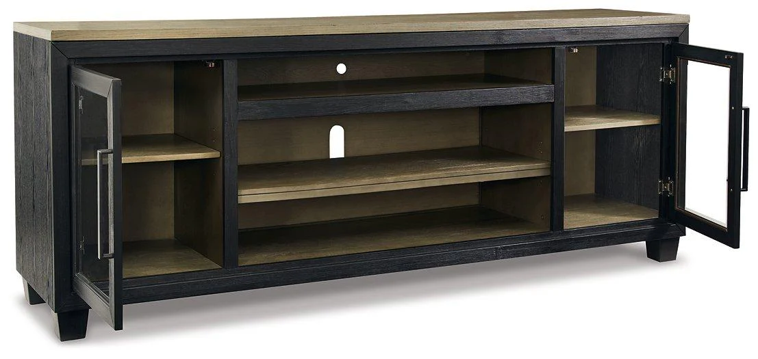 Foyland 83" TV Stand with Electric Fireplace - Image 12