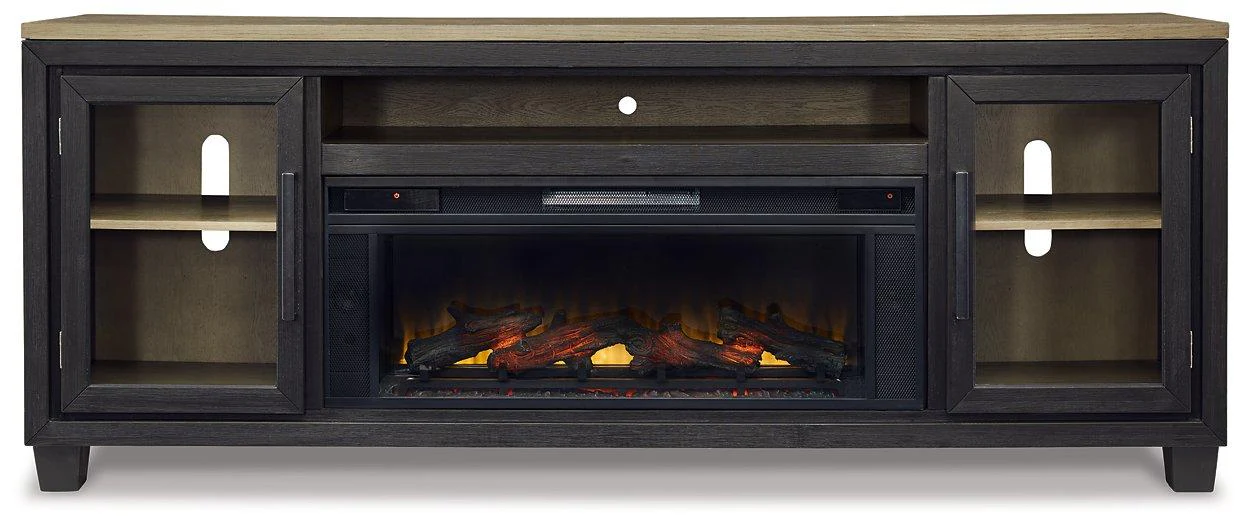 Foyland 83" TV Stand with Electric Fireplace - Image 20