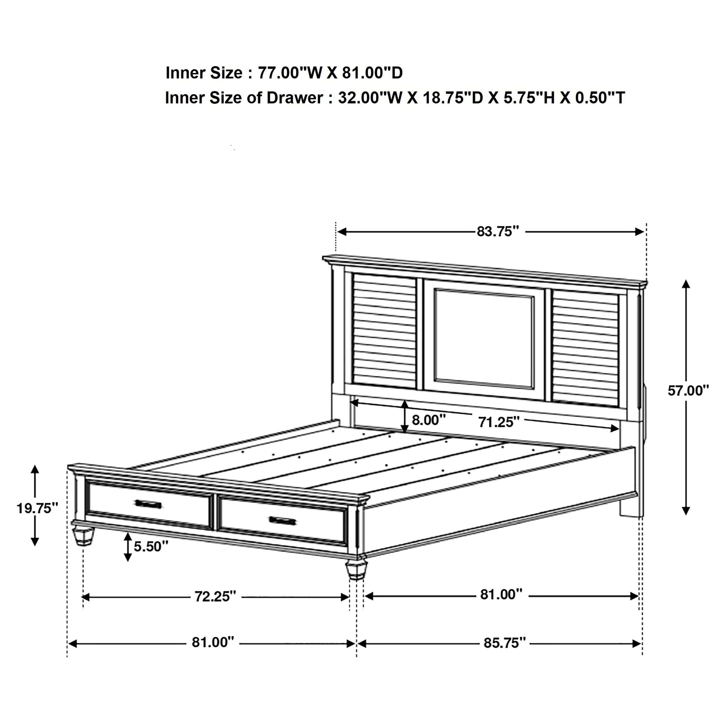 Franco Bedroom Set - Image 100