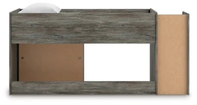 Frandern Loft Bed with Bookcase Storage - Image 11