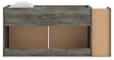 Frandern Loft Bed with Bookcase Storage - Image 21
