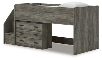 Frandern Loft Bed with Drawer Storage - Image 10