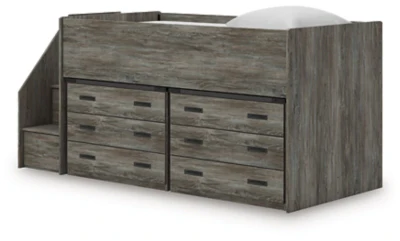 Frandern Loft Bed with Drawer Storage - Image 17