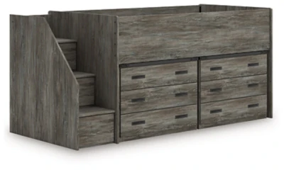 Frandern Loft Bed with Drawer Storage - Image 18
