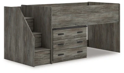 Frandern Loft Bed with Drawer Storage - Image 8