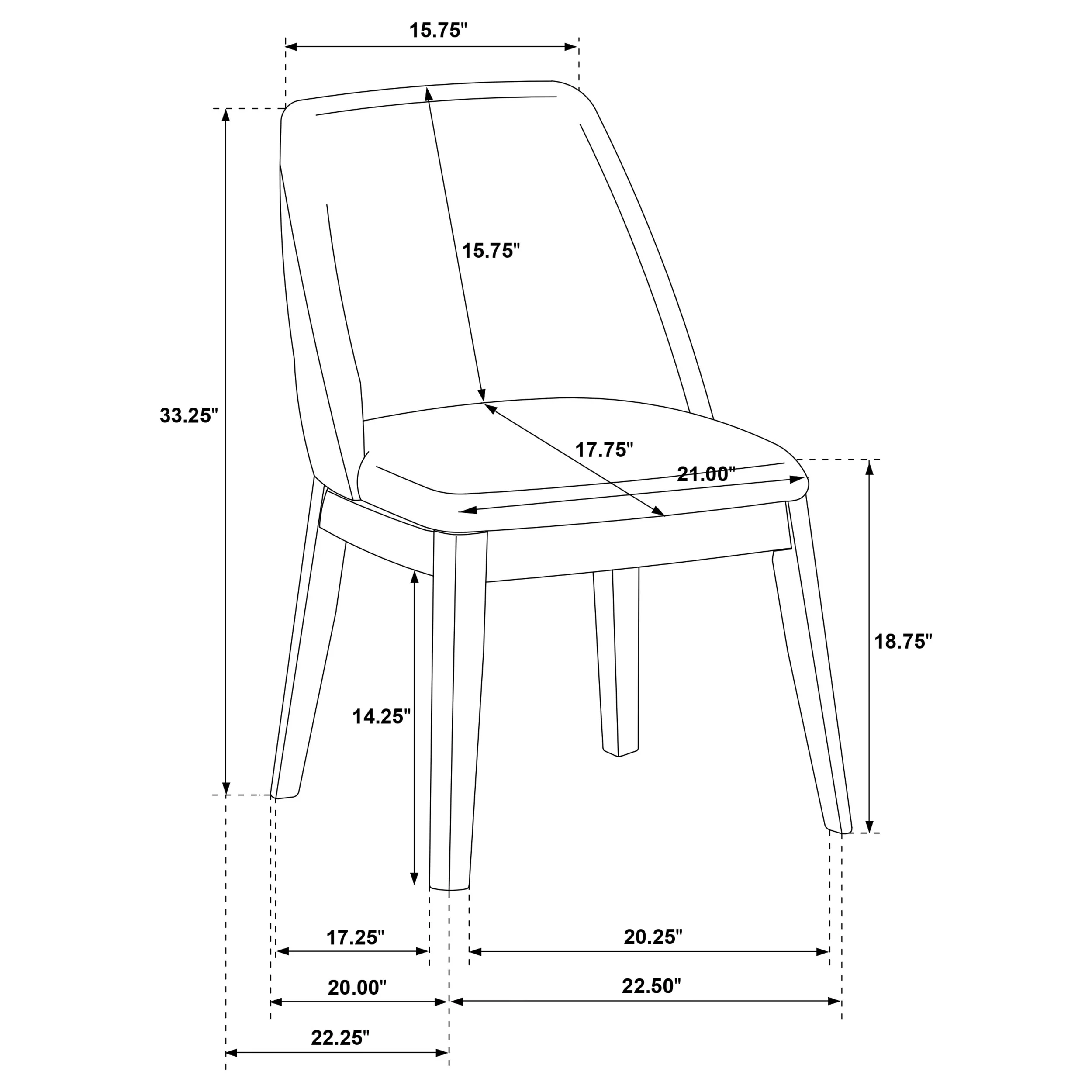 Franklin Dining Side Chair - Image 14