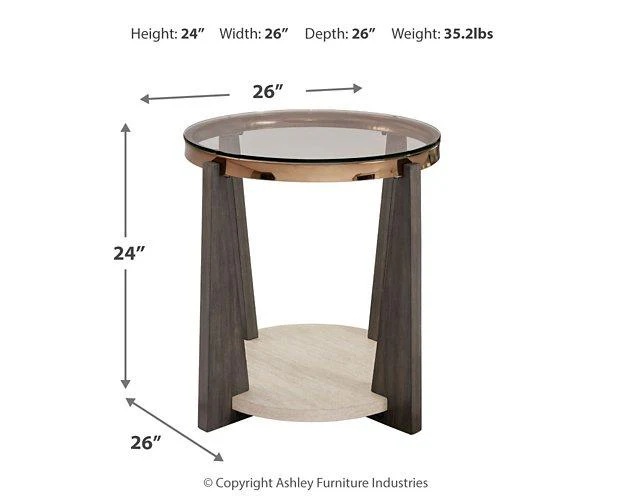 Frazwa End Table - Image 6
