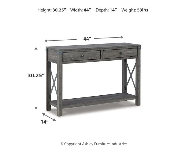 Freedan Sofa/Console Table - Image 8