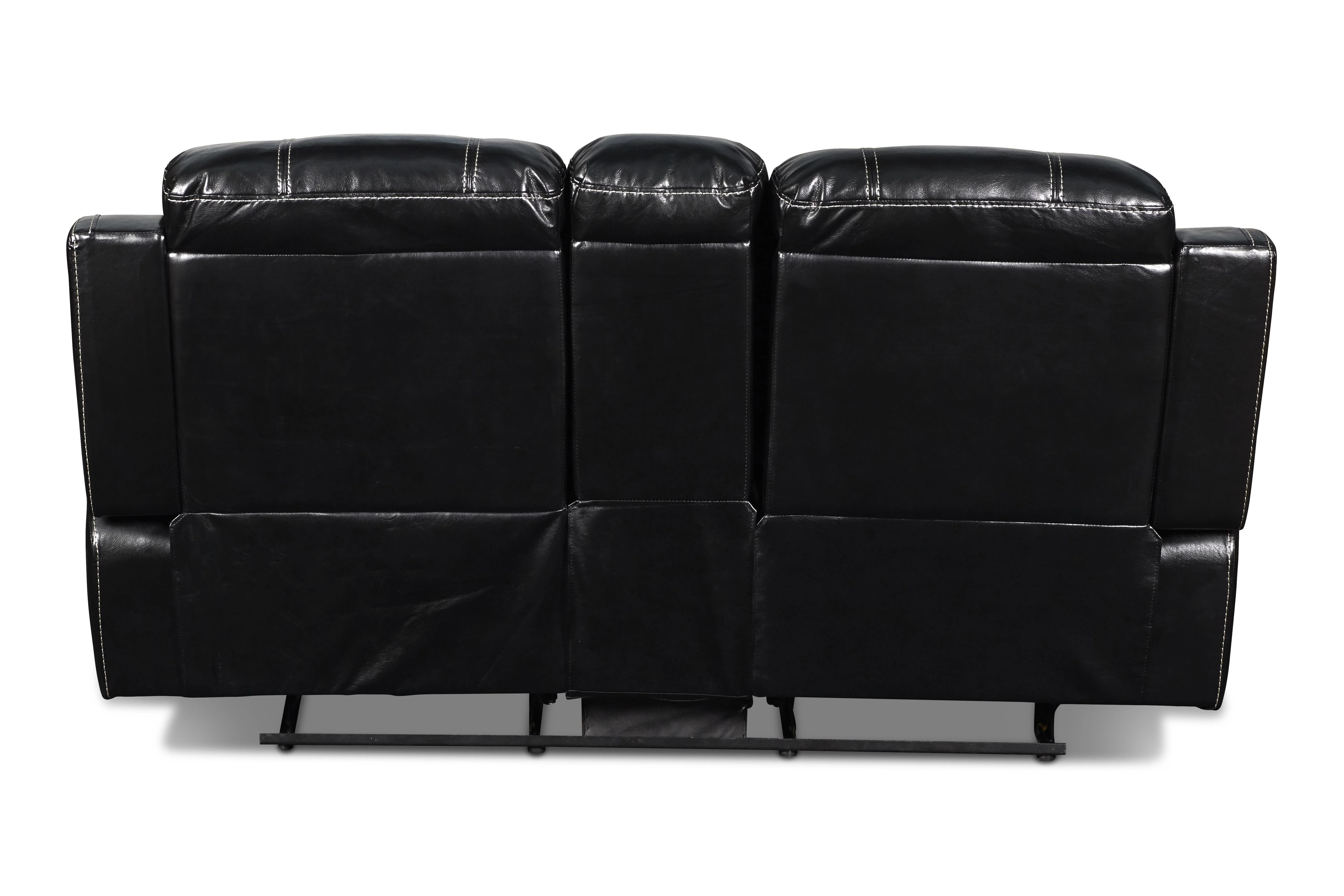 FUSION CONSOLE LOVESEAT W/SPEAKER-EBONY - Image 8
