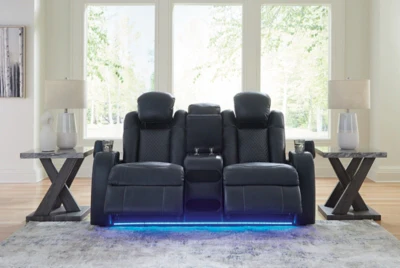Fyne-Dyme Power Reclining Loveseat with Console - Image 28