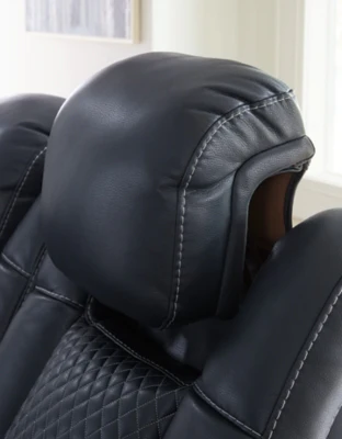 Fyne-Dyme Power Reclining Loveseat with Console - Image 32