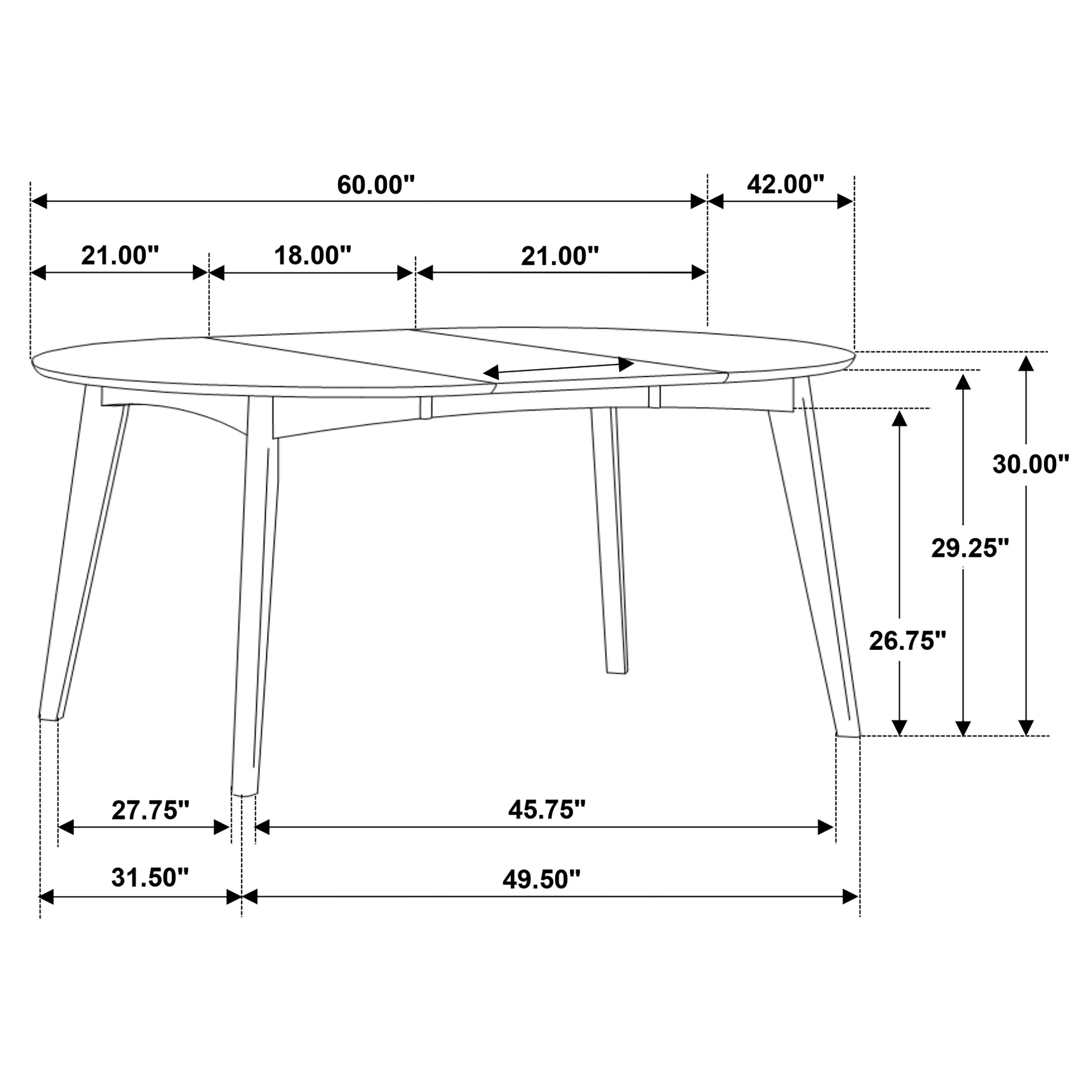 Jedda Extension Dining Table - Image 8