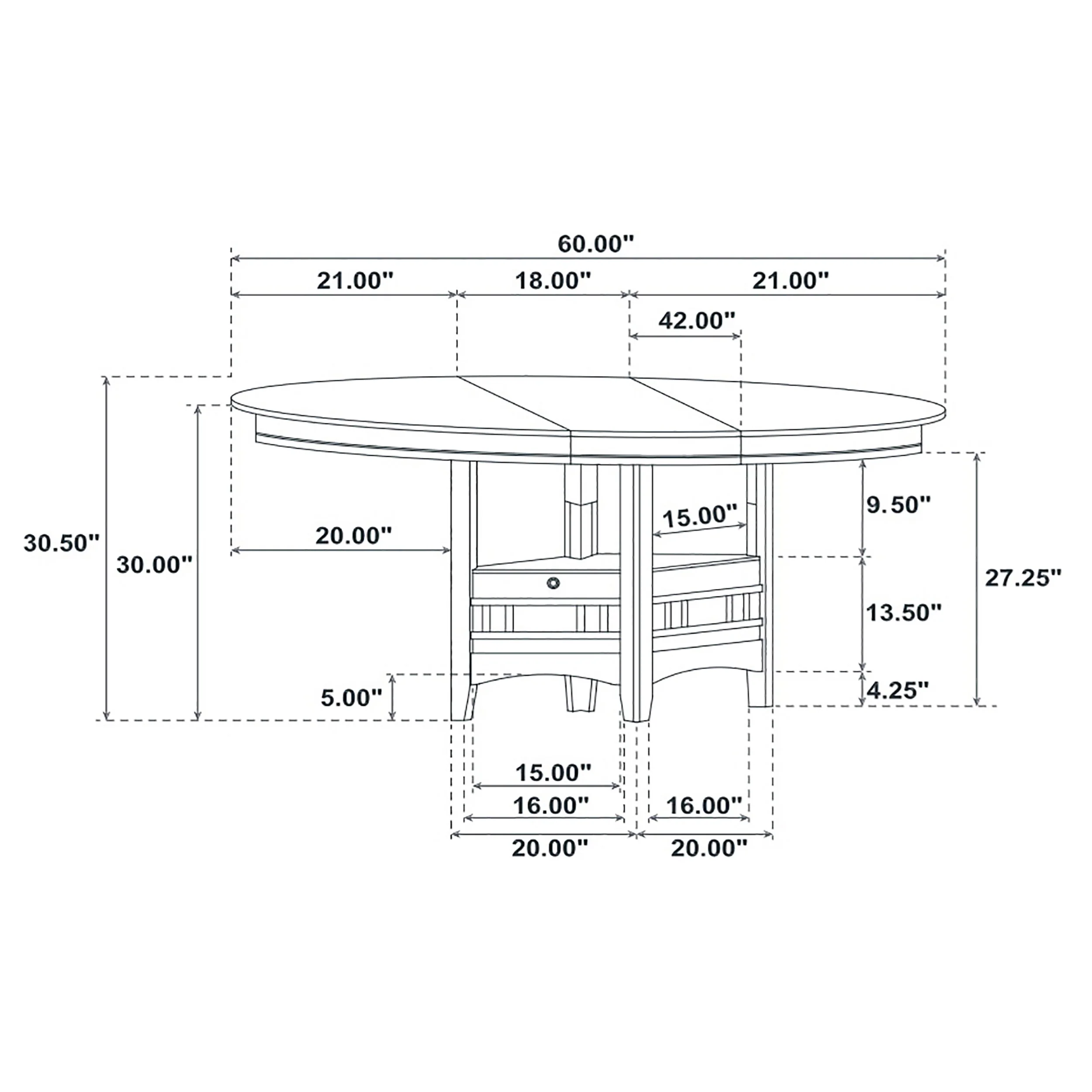 Lavon Extension Dining Table - Image 8