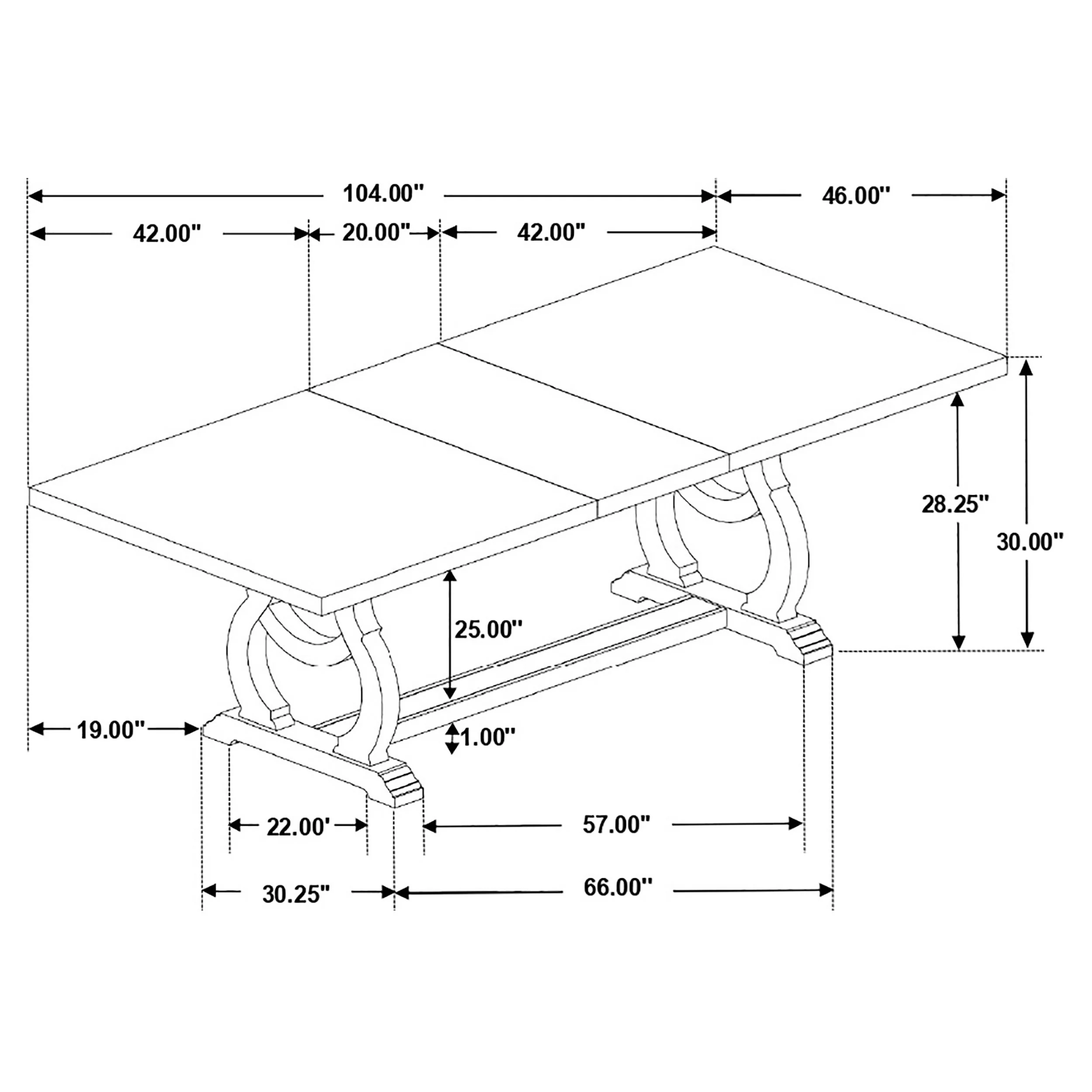 Brockway Extension Dining Table - Image 12