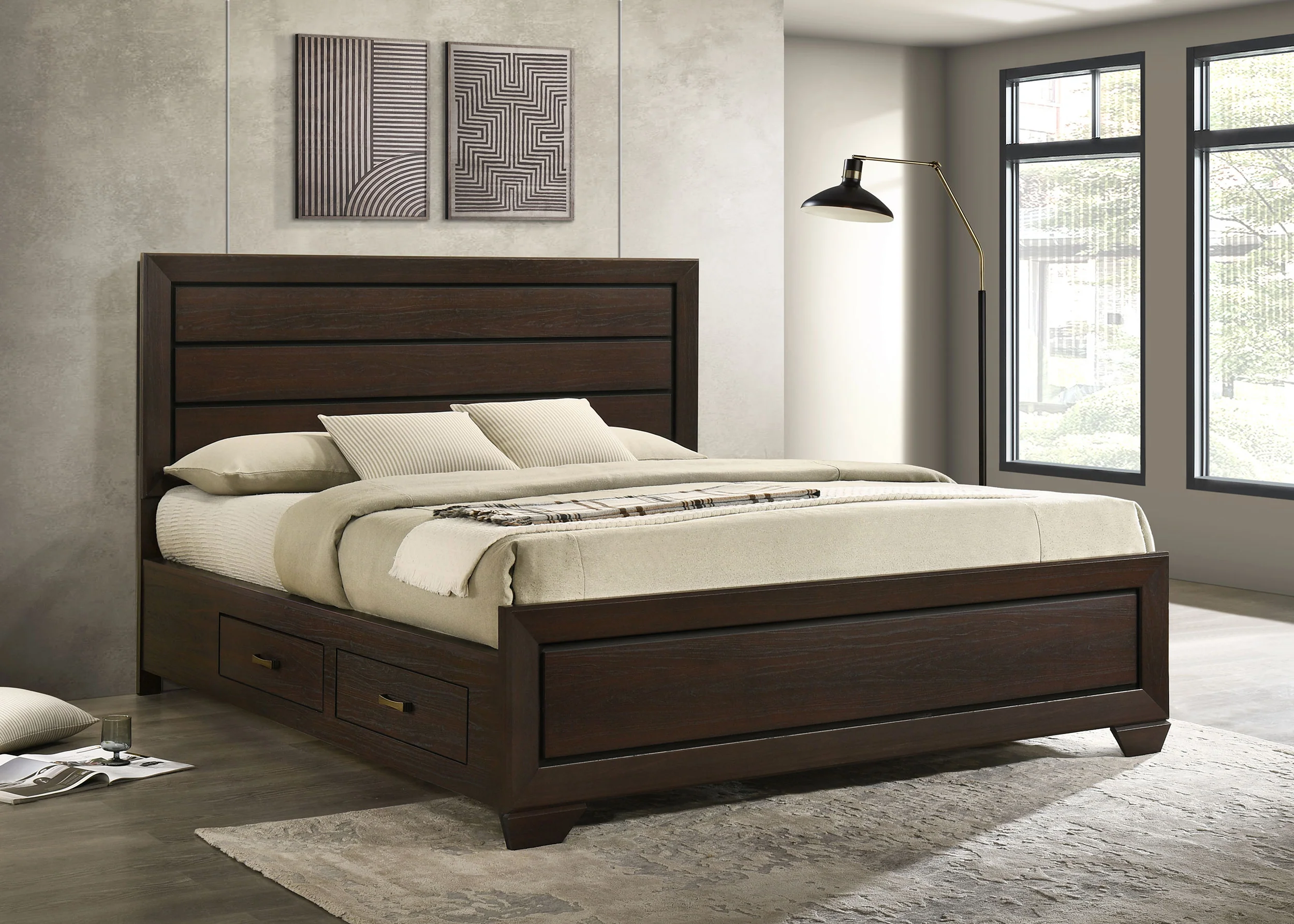 Kauffman Panel Platform Storage Bed - Image 75
