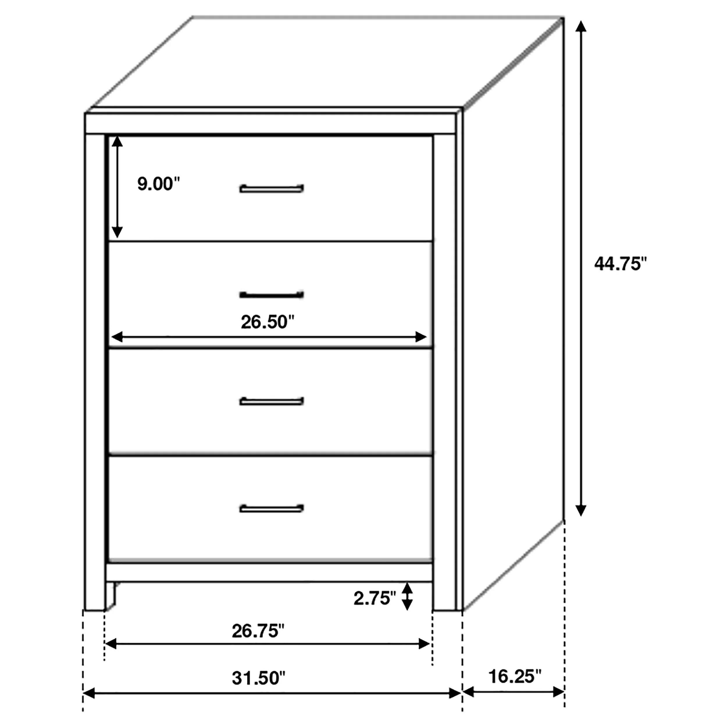 Brantford Chest of Drawers - Image 25