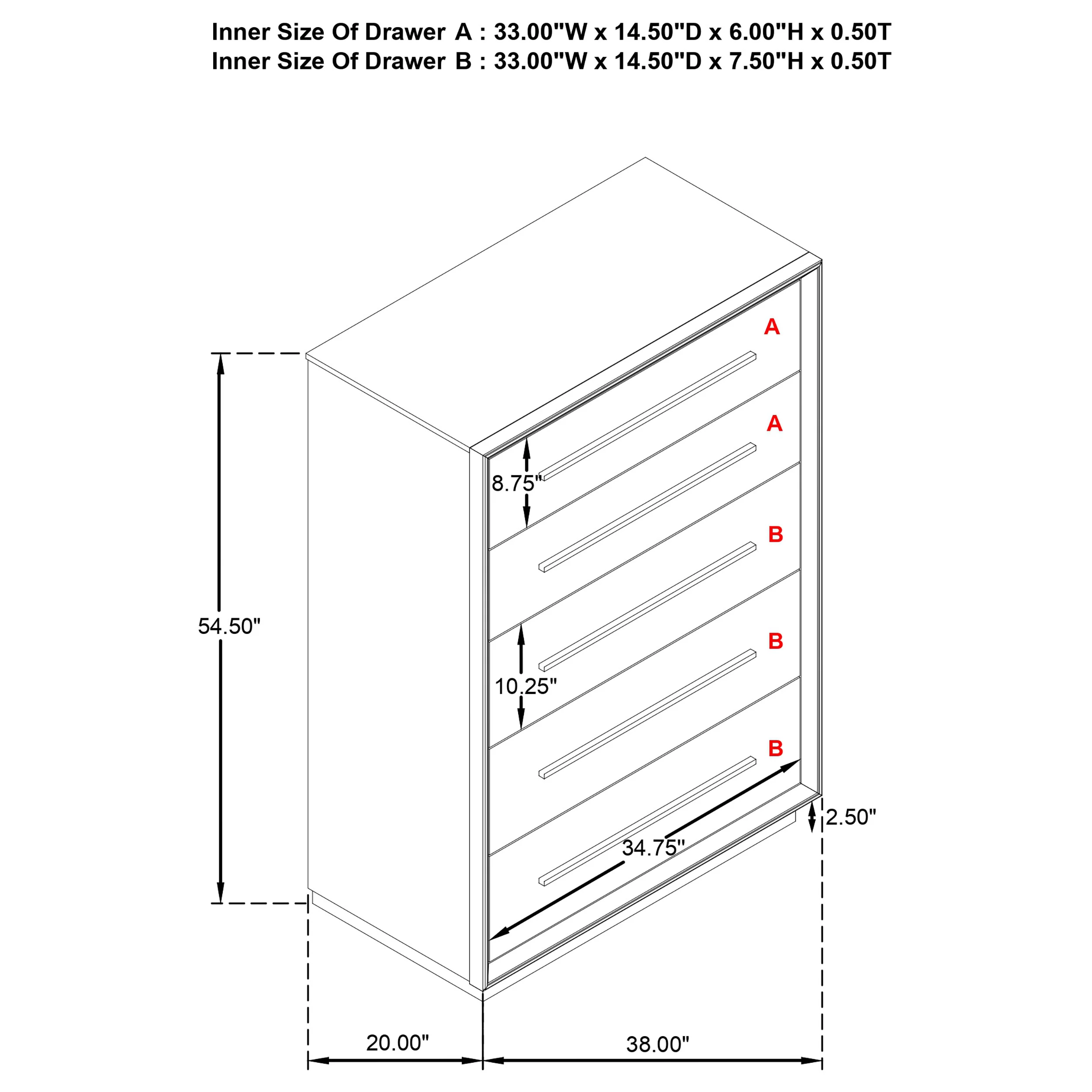 Durango Chest of Drawers - Image 26