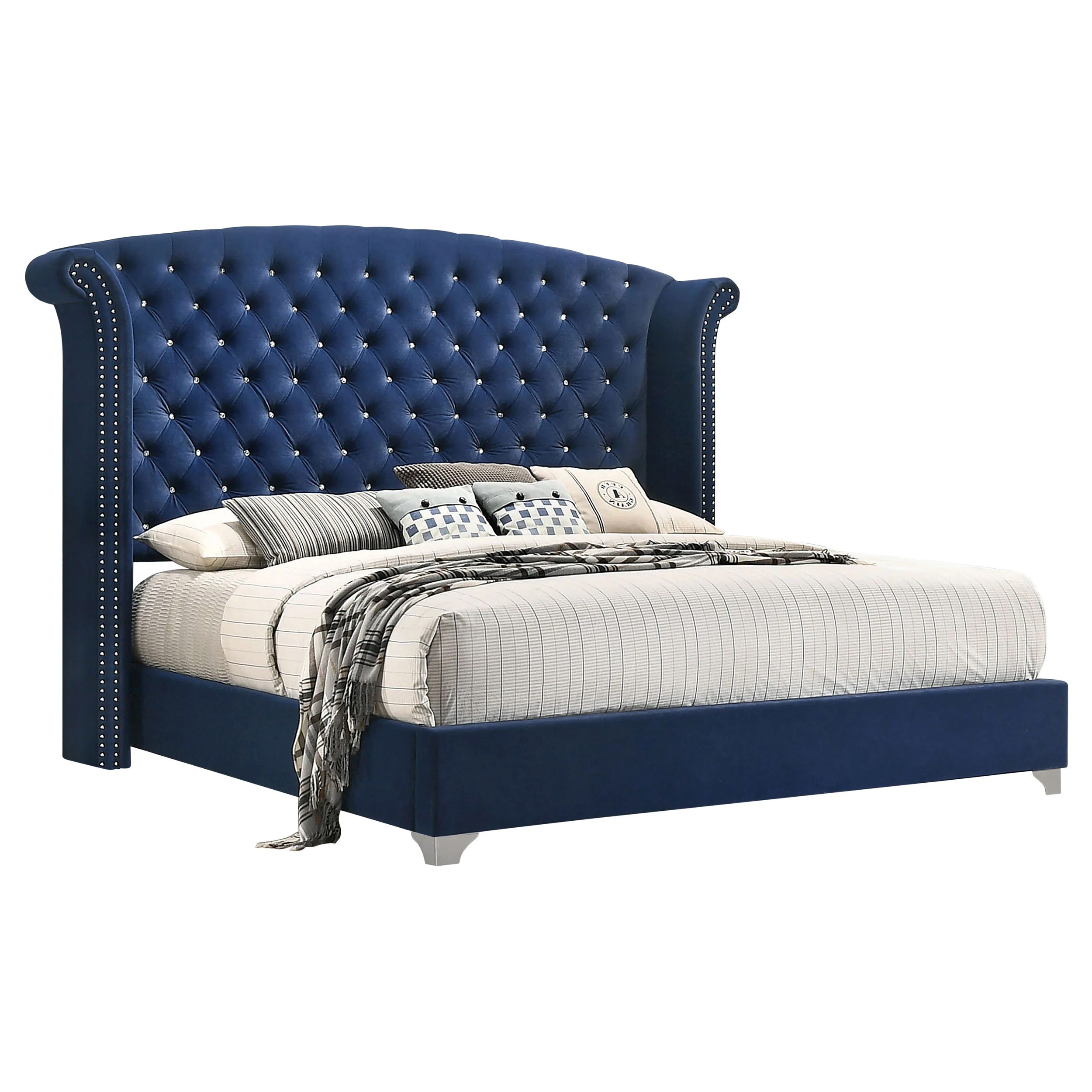 Melody Wingback Bed - Image 19