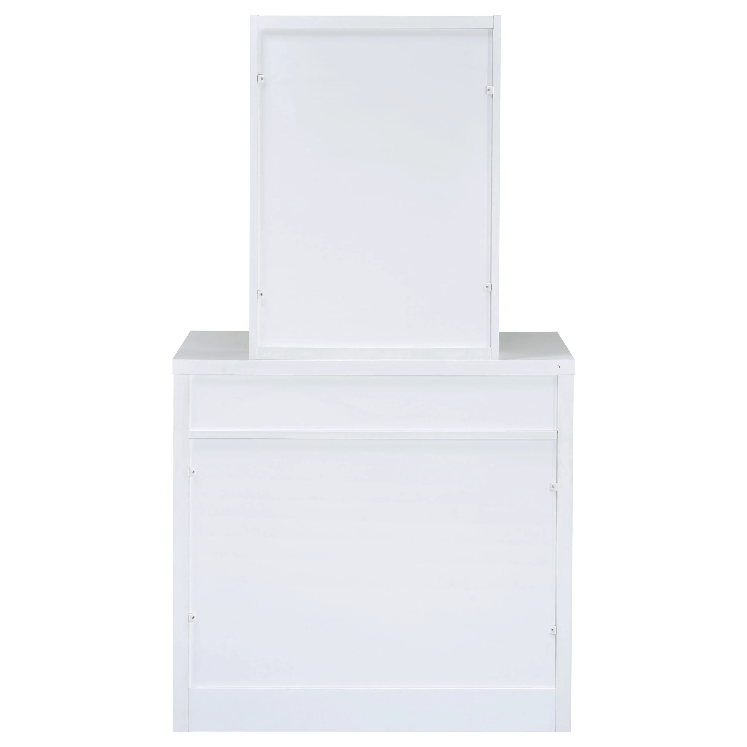 Harvey Makeup Vanity Table with Mirror and Stool - Image 9