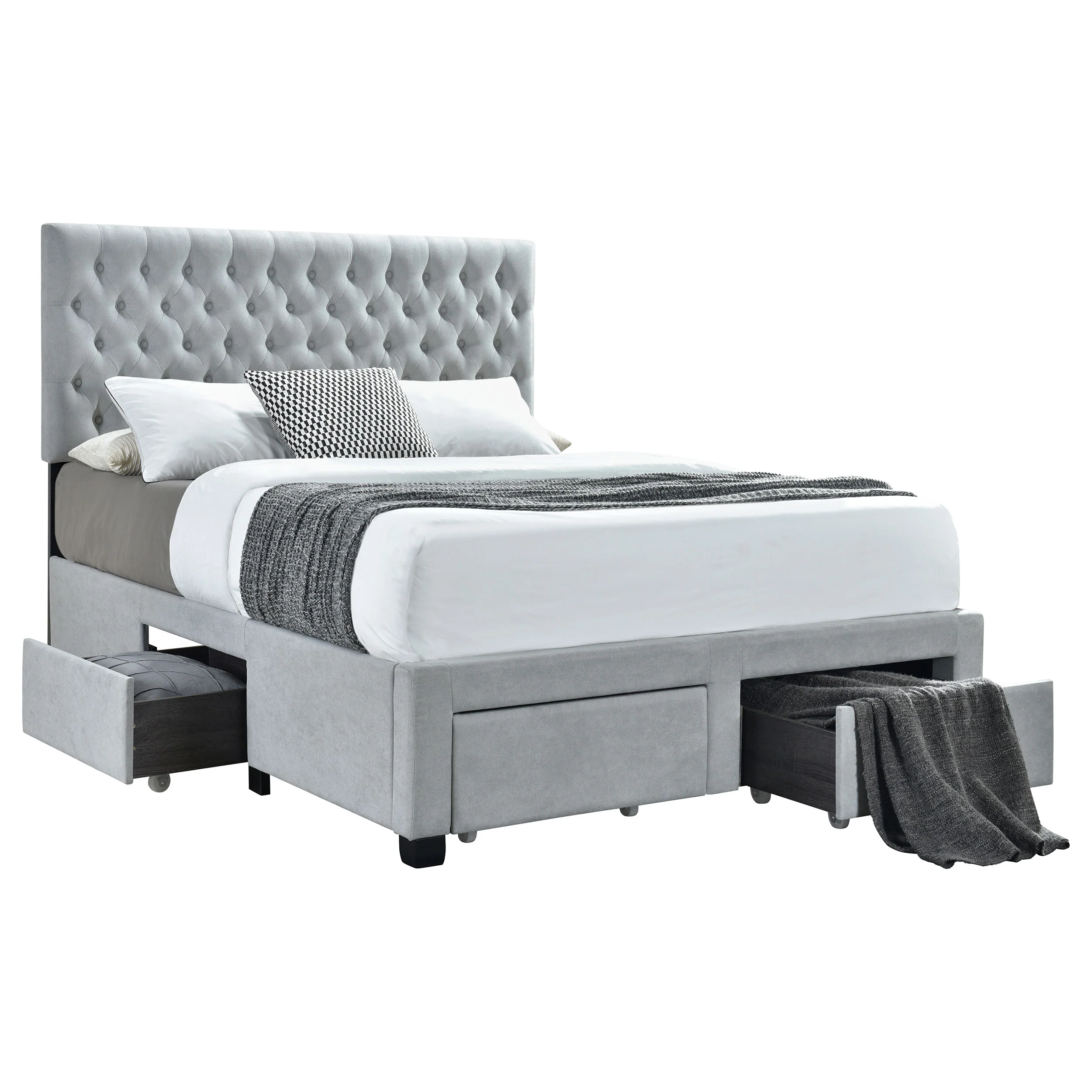 Soledad Panel Platform Storage Bed - Image 16