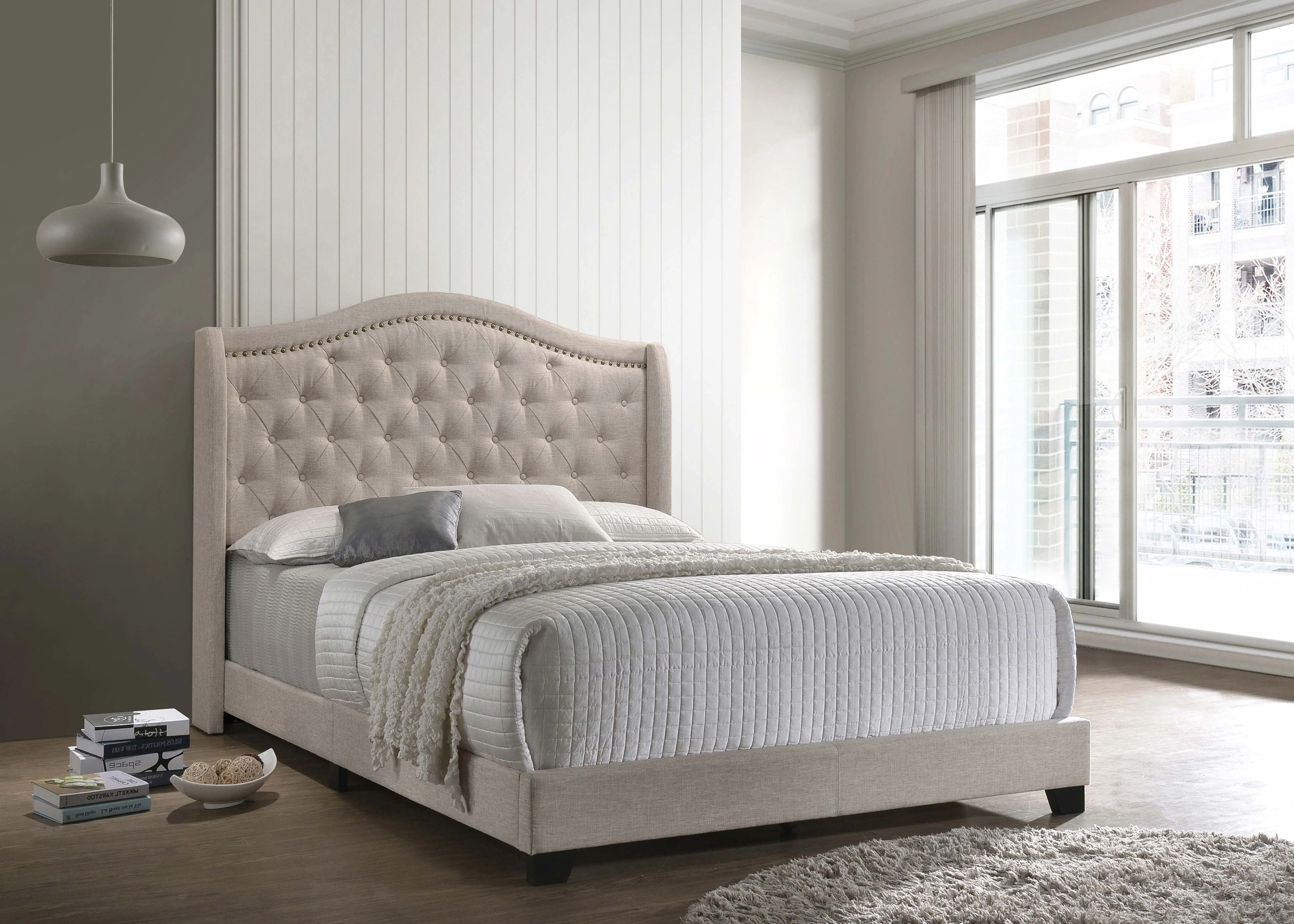 Sonoma Wingback Bed - Image 32