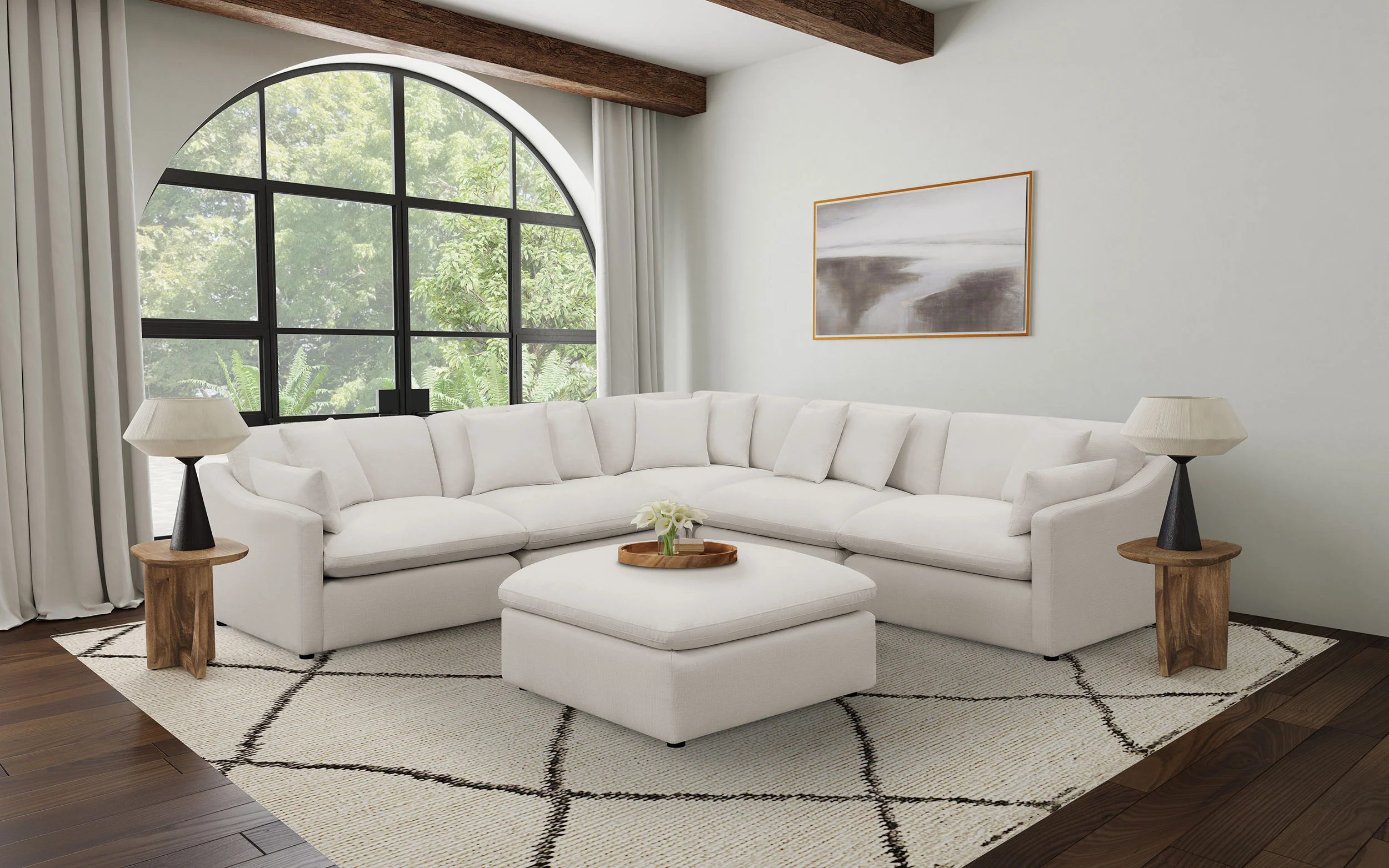 Hobson Ottoman - Image 7