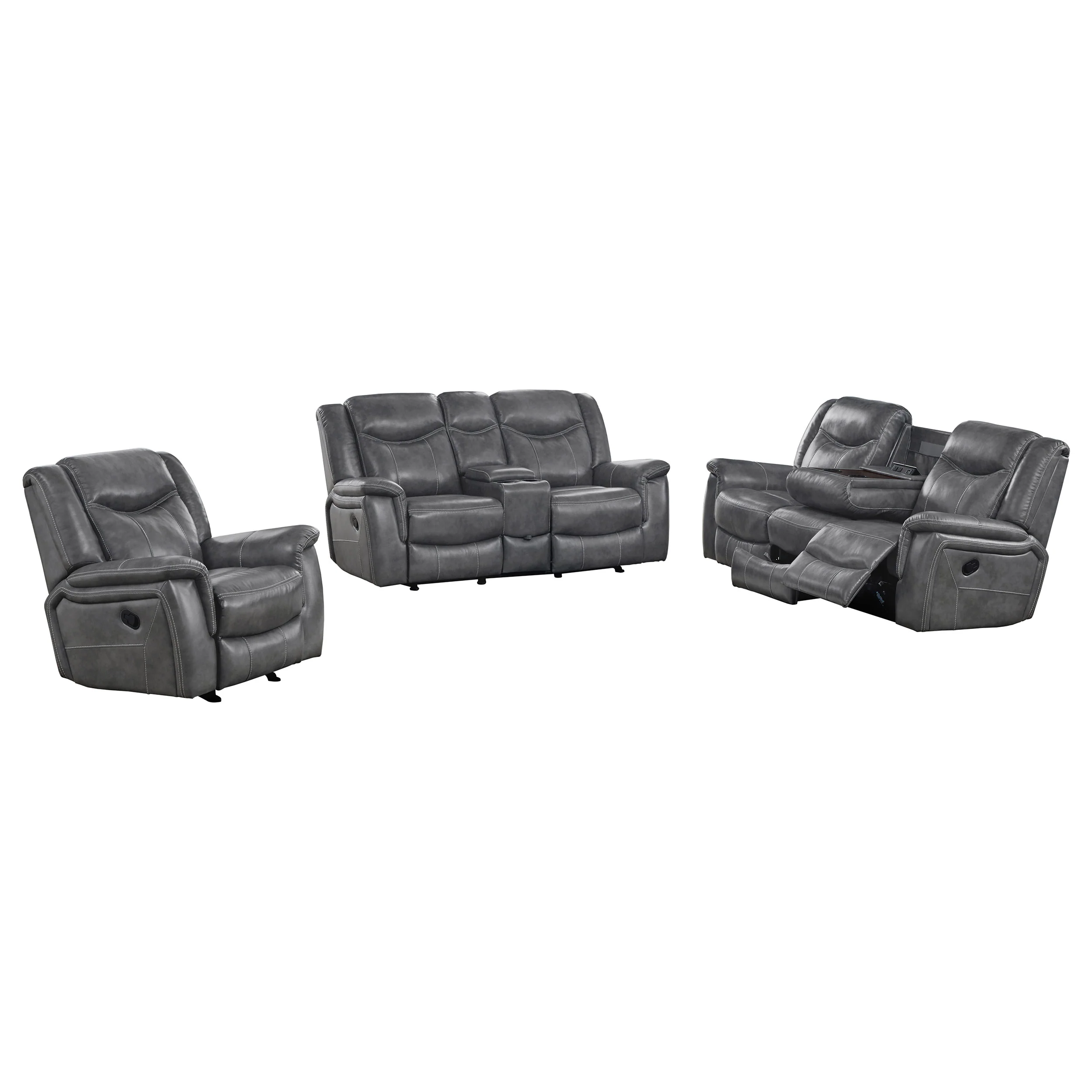 Conrad Reclining Sofa Set - Image 20