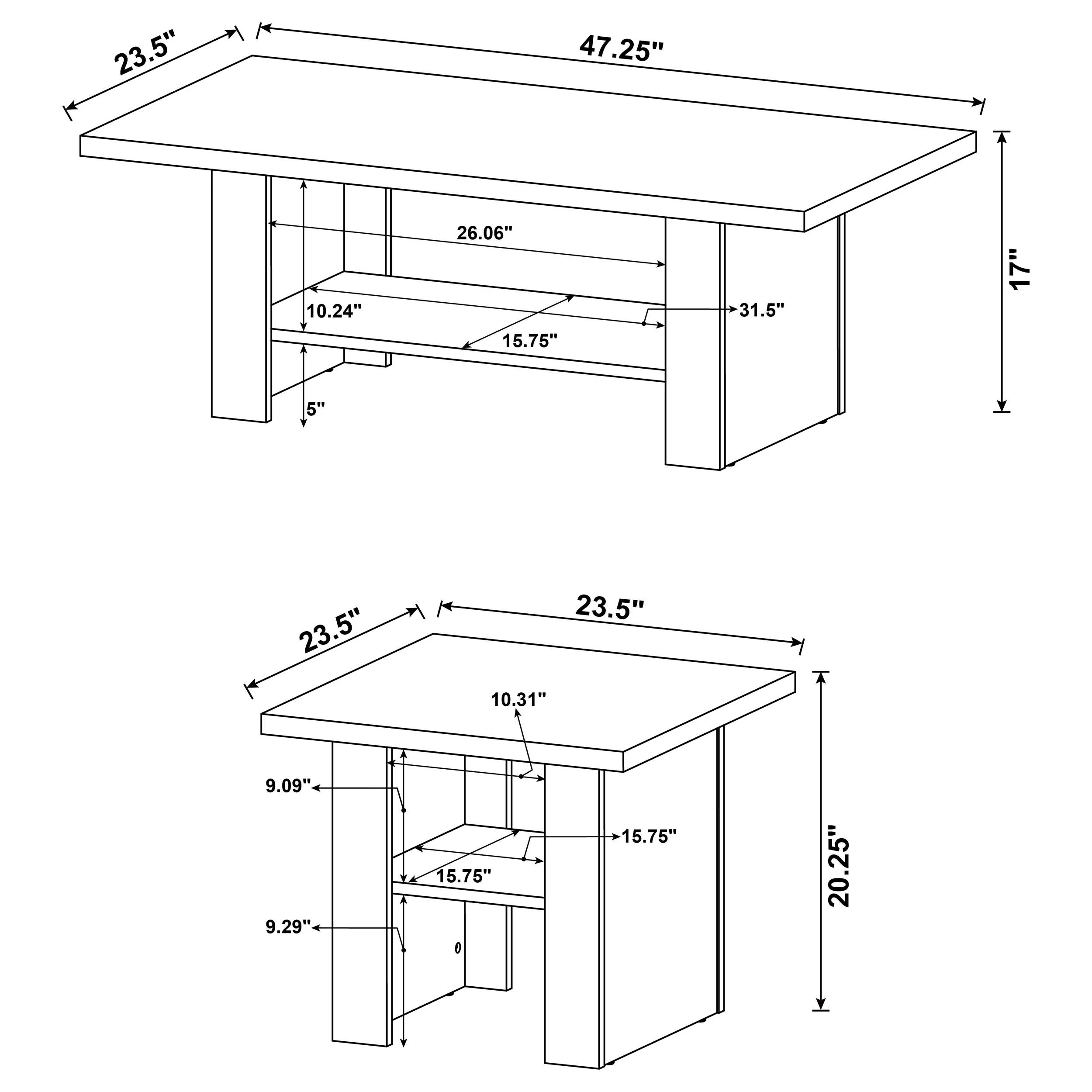 Rodez Coffee Table Set - Image 6