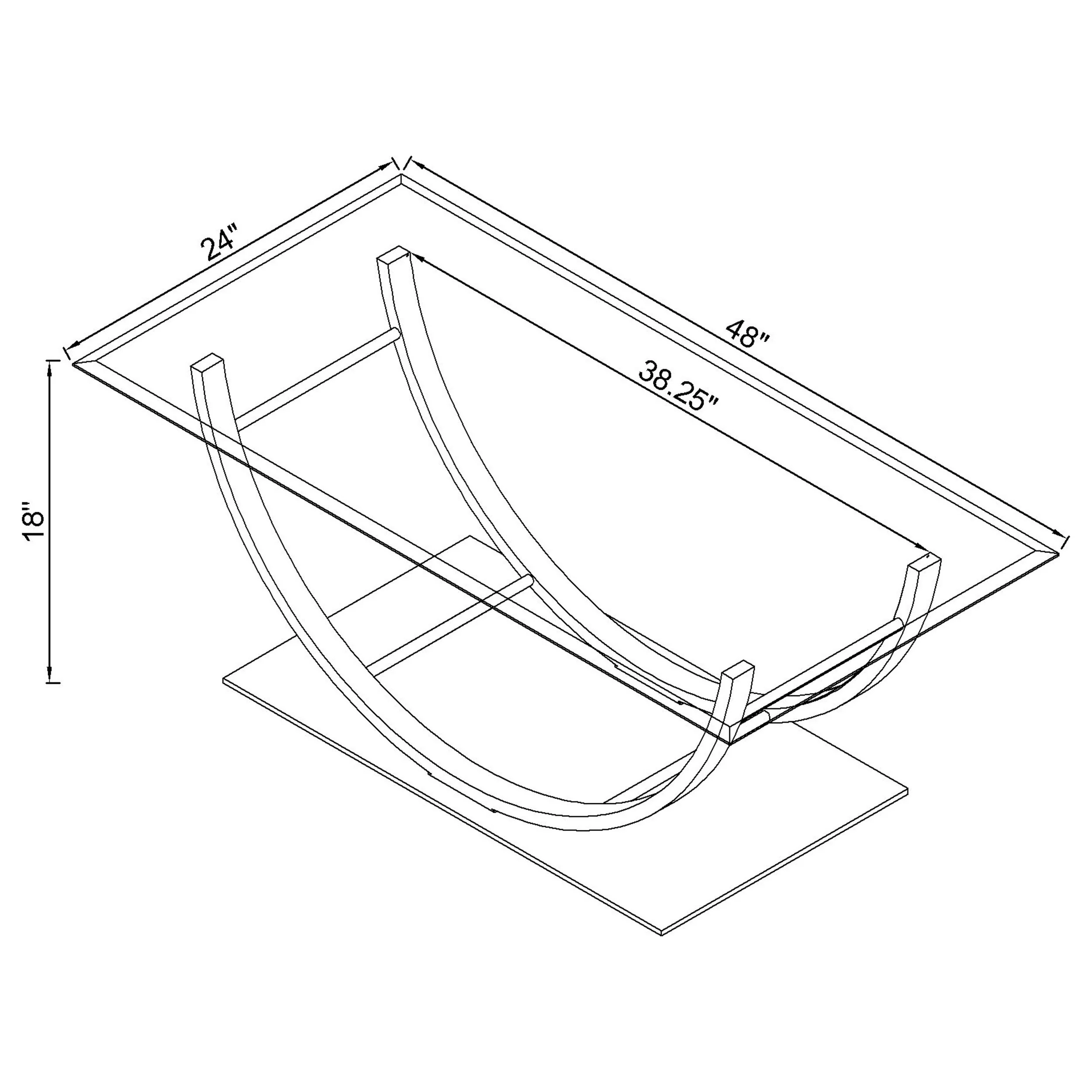 Danville Coffee Table - Image 6