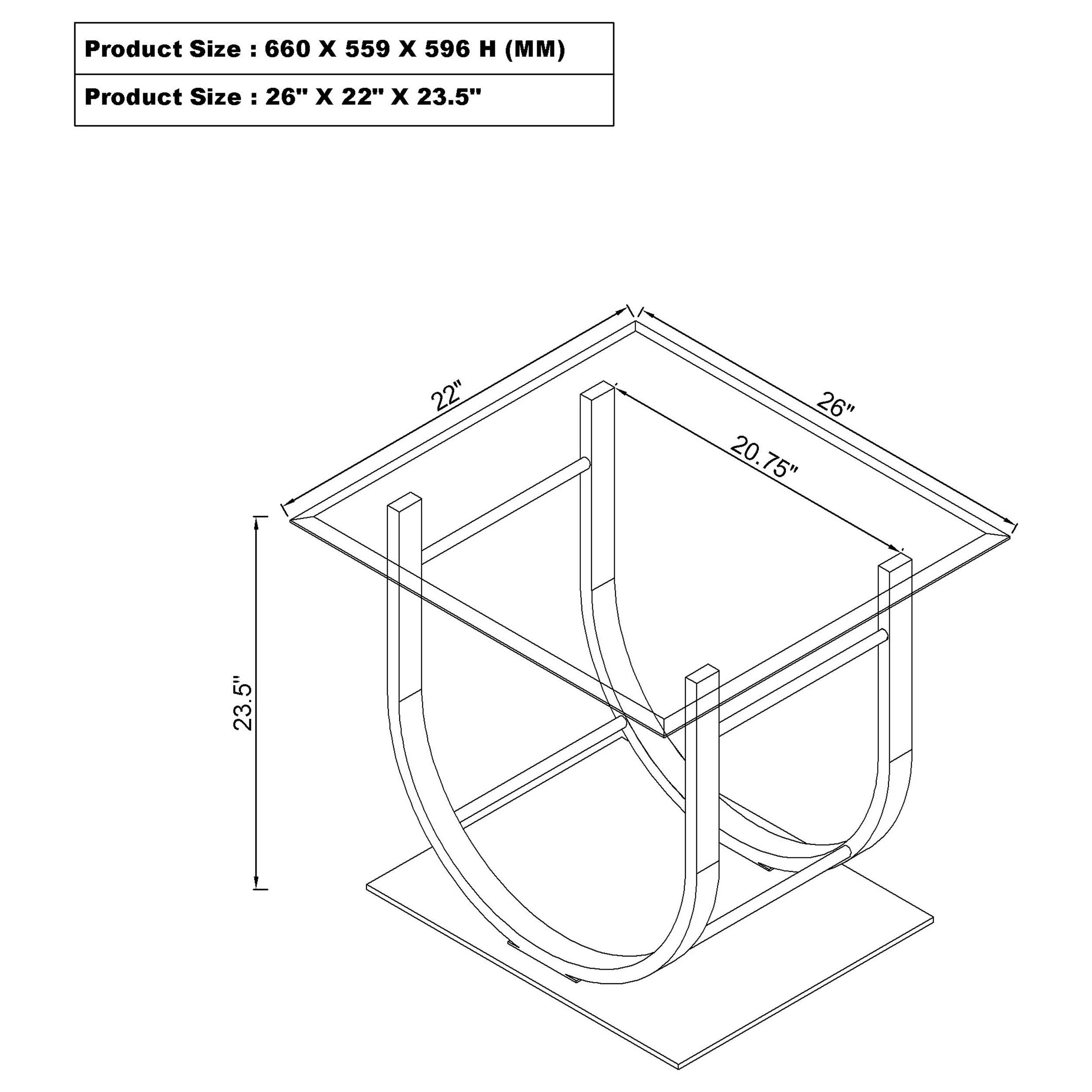 Danville End Table - Image 6