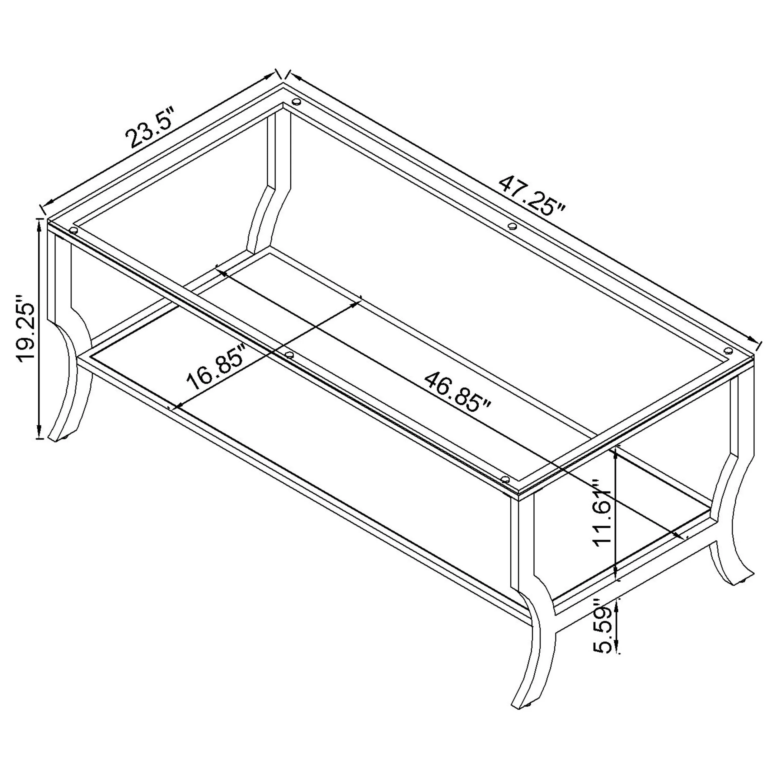 Saide Coffee Table - Image 6