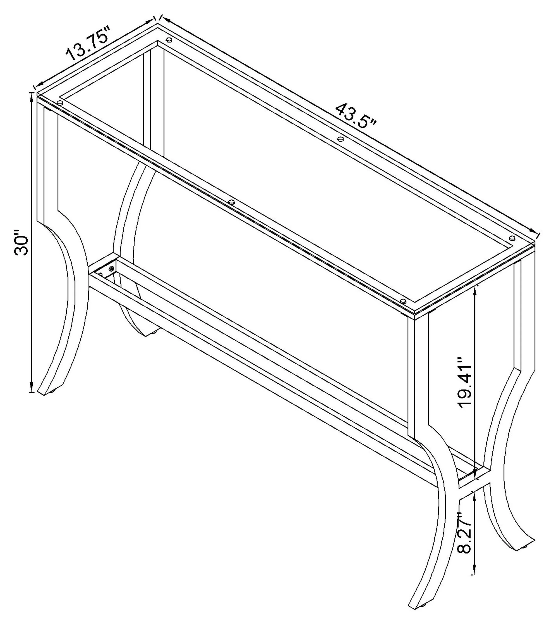 Saide Console Table - Image 6