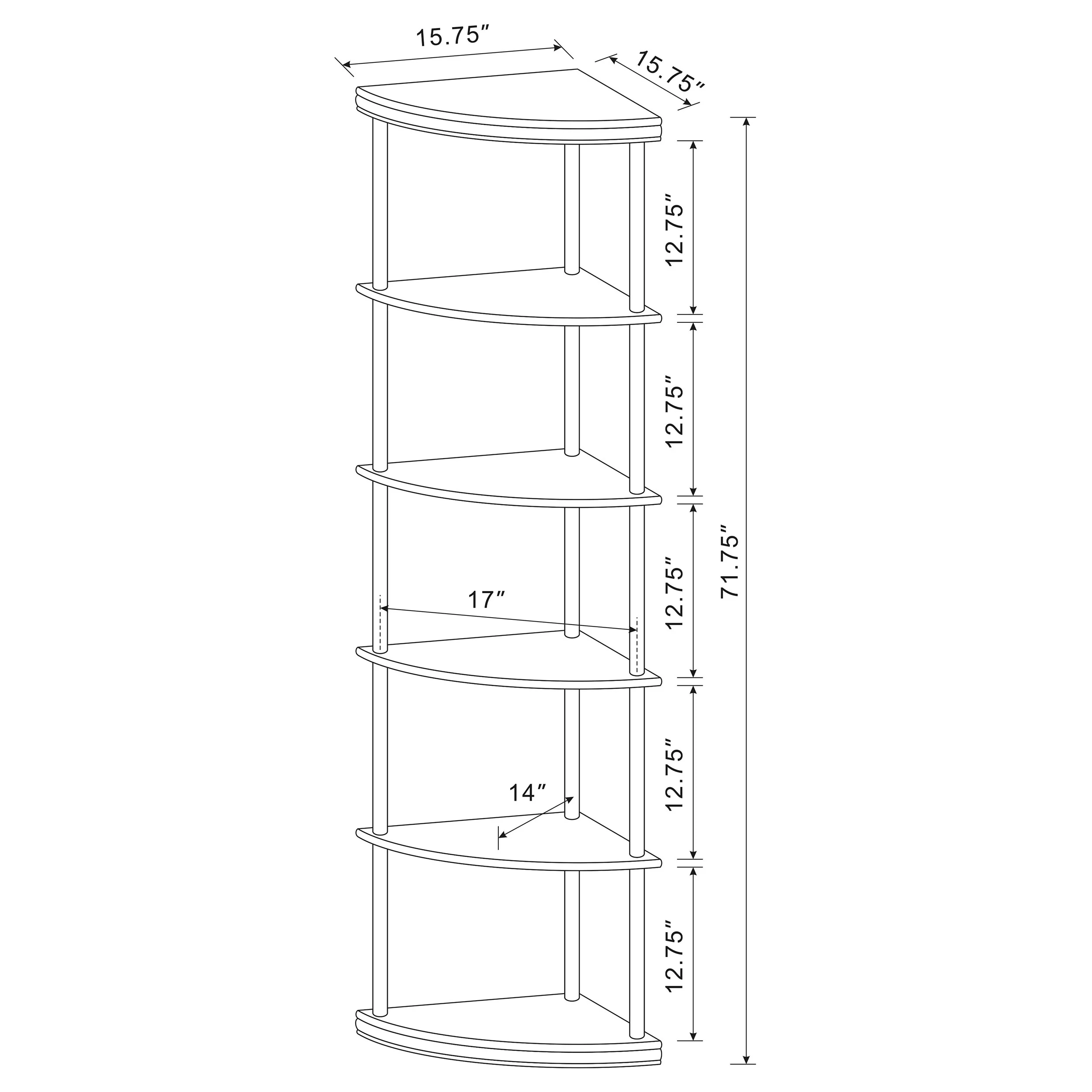 Bonwick Corner Bookshelf - Image 10