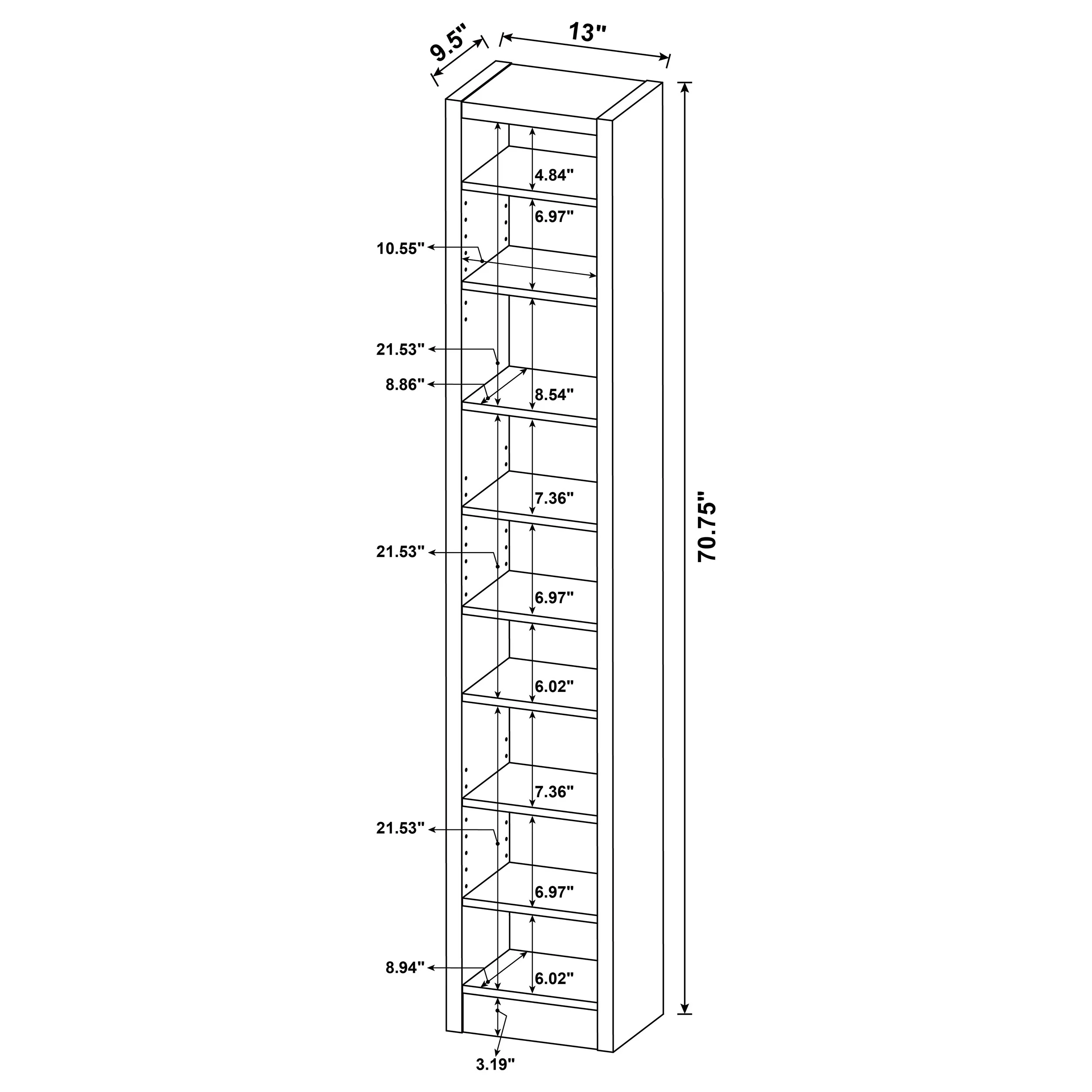 Eliam Bookcase - Image 8