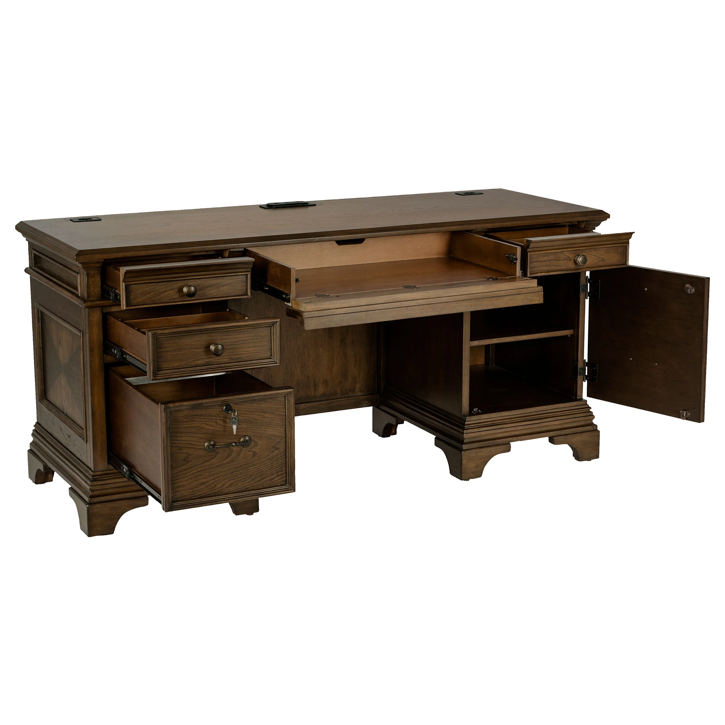 Hartshill Credenza Desk - Image 3