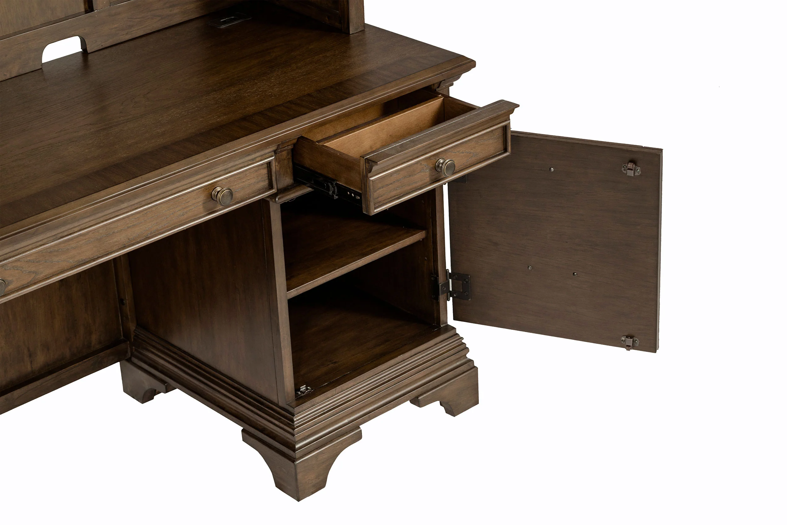 Hartshill Credenza Desk with Hutch - Image 12