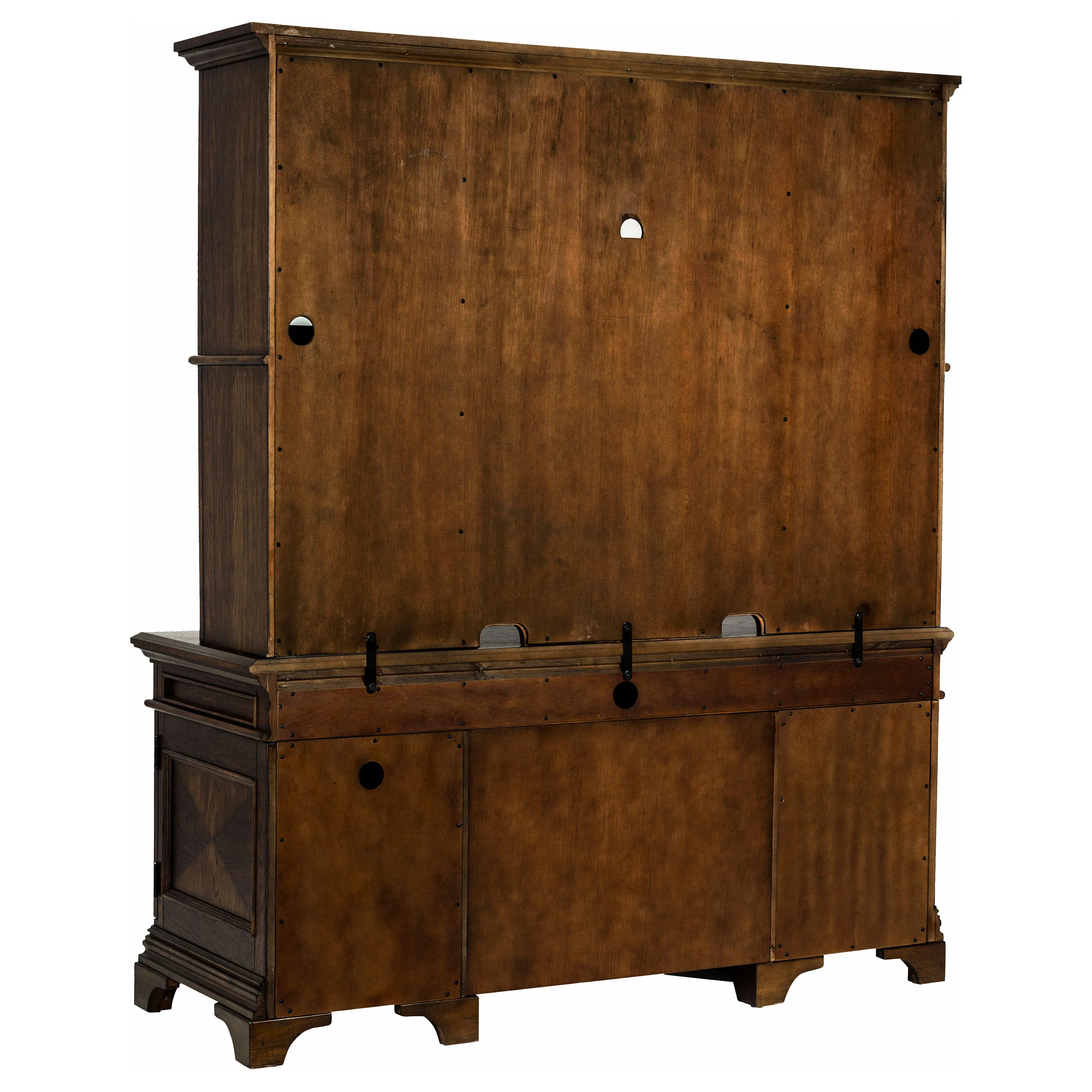 Hartshill Credenza Desk with Hutch - Image 6