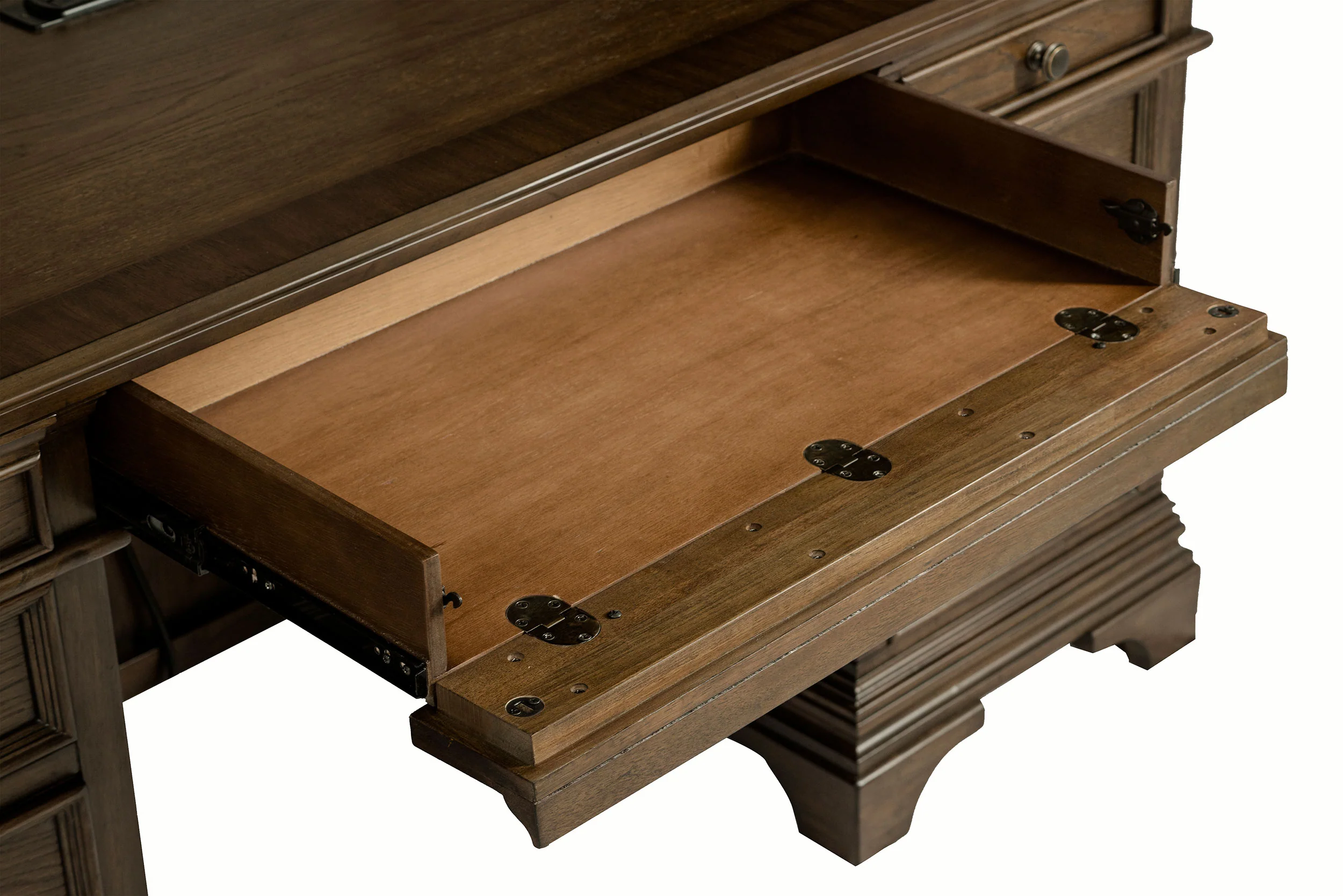 Hartshill Credenza Desk with Hutch - Image 9